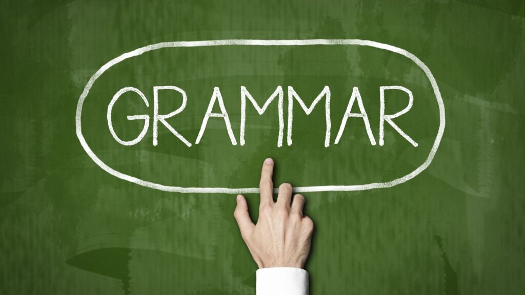 Getting Gritty with Grammar
